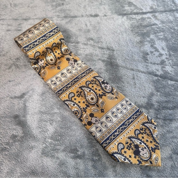 Disney Other - Disney Originals Tie Mickey Paisley Men’s